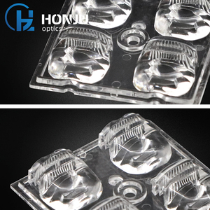 HONJU 4H1P60 140X80 Grau PC Lente Estádio Luzes Plástico ao ar livre High Clear LED Lentes Refletores Plano-Convex para Lâmpadas de Rua - Product Image 4