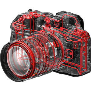 Cámara Instantánea Micro Cuatro Tercios <span class=keywords><strong>OM</strong></span> SYSTEM <span class=keywords><strong>Olympus</strong></span> <span class=keywords><strong>OM</strong></span>-<span class=keywords><strong>1</strong></span> Mark II con Lente M.Zuiko Digital ED 12-40mm F2.8 PRO II, Pantalla Dual y SD - Product Image 3