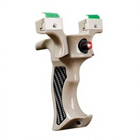 Lance-pierre tactique de haute précision pour la chasse aux oiseaux, avec visée laser, en ABS, puissant, pour la compétition en plein air, OEM