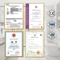 Cabine de douche et douche modulaire portable certifiée CE, populaire en Europe