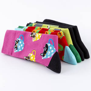 कस्टम डिजाइन लोगो थोक फैशन कपास कार्टून क्रू मोजे मुद्रित मजेदार जानवर डायनासोर बंदर टेटाकअप कुत्ते मजाकिया मोजे यूनिसेक्स - Product Image 3