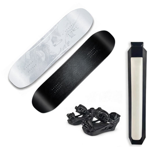 Tavola da allenamento per trampolino, sci e snowboard con fissaggi e barra di bilanciamento - Product Image 2