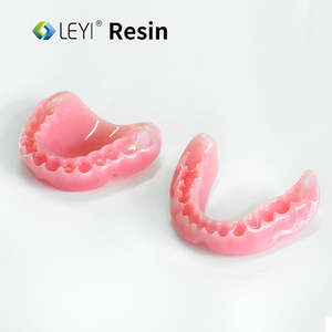LEYI DDB01 DR5 Resina Flessibile Forte 100% Pura 1kg/bottiglia Durata 24 Mesi per Basi di Protesi Dentali Stampate in 3D Inodore e Senza Sapore - Product Image 3
