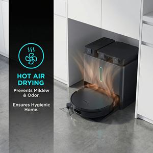 Robot Aspirador y Fregador 3 en 1 con Succión de Potencia de 20000Pa, Limpieza en Húmedo y Seco, Estación Base Inteligente - Product Image 3