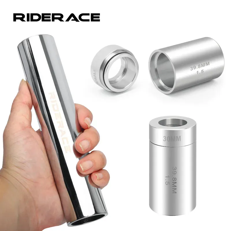 Riderace Bicycle Front Fork Replacement Installation Tools Bike Headset Crown Race Tool Setting System Extension For 28.6mm
