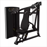 Mesin Latihan Dada Multi-Press Incline Chest Press Konstruksi Baja Besi dengan Pilihan Beban Pin dan Stasiun Latihan Kekuatan Bahu