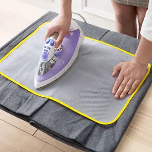 High Quality Heat Resistant Cloth Mesh 40x60 cm Ironing Board Mat Cloth Cover Protect Ironing Pad