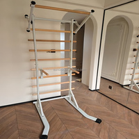 Barras de Escalada Suecas Comerciales, Rack de Gimnasio Multifunción, Rack para Sentadillas y Estación de Flexiones, para Fisioterapia y Rehabilitación
