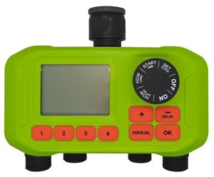 4 Outlet nước hẹn giờ cho vườn Hose phun nước hẹn giờ, 4 khu programmablewater hẹn giờ cho vườn hose, tự động điều khiển kỹ thuật số - Product Image 4