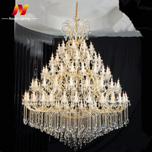 Уникальная Европейская вилла на заказ, свадебная хрустальная люстра, роскошное лобби отеля, очень большая люстра - Product Image 6