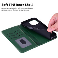 Étuis portefeuille en cuir pour téléphones mobiles iPhone 17, 16, Xiaomi Redmi, Moto
