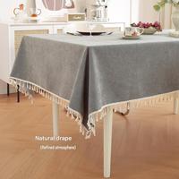 Nappe rectangulaire en chenille personnalisée, tricotée douce, couleur unie, pour mariage, banquet, hôtel, maison, salle à manger, fête, extérieur