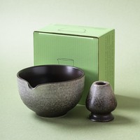 Promotion : Kit de Cérémonie du Thé Matcha Style Japonais en Céramique à Changement de Couleur, Fouet en Bambou, Logo Personnalisé OEM