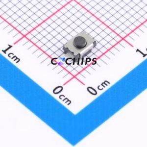 TS-1185-C-A-B-A Tactile Switch SMD Switch Single Pole Single Throw Round Button 2.6N Vertical Mount - Product Image 1