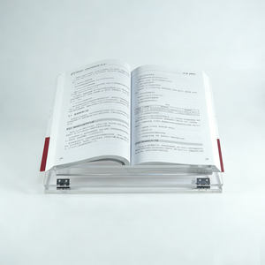 Elegante Soporte de Acrílico Transparente para Libros Judíos, Exhibidor Religioso Judaico para el Hogar - Product Image 1