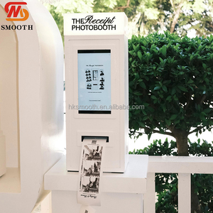 SMOOTH Accessoire de fête : Photobooth avec impression instantanée de reçus, papier thermique DIY pour selfies, pour mariages et événements - Product Image 1