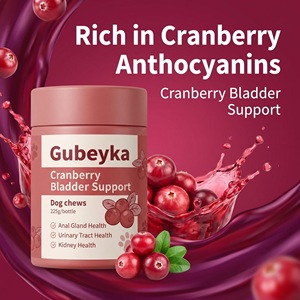 Suplemento de Salud para Mascotas, Arándanos y D-Manosa para Perros y Gatos, Soporte para el Tracto Urinario, Infecciones Urinarias, Vejiga y Riñones, en Tabletas Masticables - Product Image 3