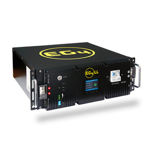 Solution de stockage pratique pour packs de batteries LiFePO4 à semi-conducteurs, pré-assemblés, avec barres omnibus intégrées, couvercles, roues et support / Pre-A - Product Image 4