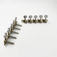 Original Factory Wholesale 5R5L Long Tail Hole Guitar Tuning Pegs for 10 String Banjo Folk Classical Guitar Accessories