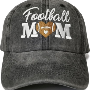Gorra de Béisbol Deportiva Bordada Negra Lavada Unisex para Mamá de Baloncesto, Regalo para Mamá, Gorra Ajustable para Papá, Diseño de Puntos Argyle, 100% Algodón - Product Image 4