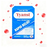 Capsules de probiotiques à marque privée OEM/ODM, soutien enzymatique digestif, renforcement immunitaire pour adultes