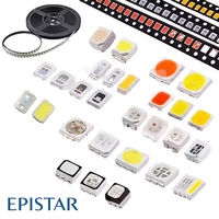 Chip LED RGB SMD 5050 de Alta Potencia de 0.1W de Epistar, Personalización de Fábrica, 3 en 1, 730nm 660nm 850nm, Emisión de Luz Roja, Blanca y Azul