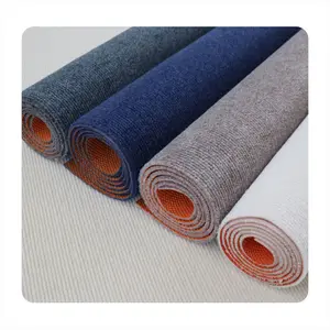 Ribbed Exhibition Carpet With High Repurchase Rates 100% Polyester Carpet For Exhibition/Wedding Events With Anti Slip Backing