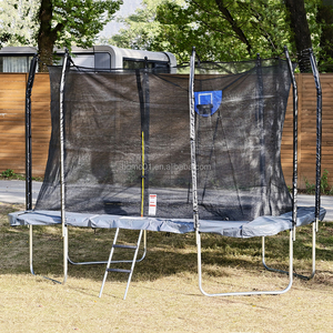 <span class=keywords><strong>Trampoline</strong></span> de jardin rectangulaire Zoshine 8x12 pieds, personnalisable, <span class=keywords><strong>pas</strong></span> <span class=keywords><strong>cher</strong></span>, en gros, avec filet de sécurité - Product Image 2