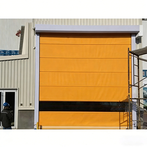 Portes Réfrigérées Industrielles Extérieures Coupe-Vent à Vendre : Idéales pour Entrepôts, Magasins et Chambres Froides – Stores Rouleaux Isolants en PVC - Product Image 1