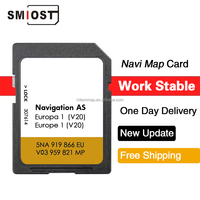 Carte SD de système de navigation Android pour voiture SMIOST Change CID pour VW AS V20 Beetle Jetta 32 Go Europe