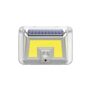 OEM 새로운 태양 정원 빛 IP65 PC 물자 방수 태양 손전등 5.5v 위탁 패널 Led 인체 감지기 빛