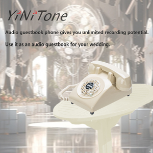 LY1960G Retro Classic <span class=keywords><strong>Audio</strong></span> Recorder Libro de visitas antiguo para celebridades de <span class=keywords><strong>Internet</strong></span> Grabación original Accesorios de <span class=keywords><strong>audio</strong></span> y video - Product Image 5