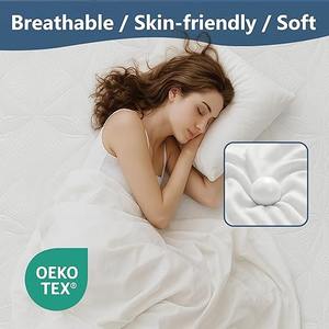 Эргономичный матрас из пены с эффектом памяти удобный для кожи съемный легко очищающий матрас для кровати для домашнего использования для гостей - Product Image 3