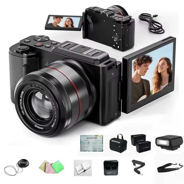 Sport Camera M2 Entry-Level 5K Mirrorless Camera CMOS Touch Screen Hot Shoe Dual Image Stabilization for Beginners Sport Camera
