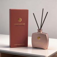 Coffret Cadeau Diffuseur de Luxe Sans BPA Écologique Fait Main Sans Alcool Huile Aromatique Longue Durée Parfum d'Ambiance Maison