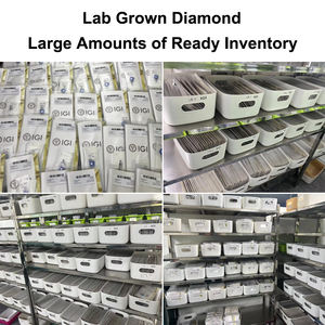 เพชรแล็บไดมอนด์ที่ได้รับการรับรองจาก IGI ขนาด 1 กะรัต 1.5 กะรัต 2 กะรัต 3 กะรัต สี D ความสะอาดระดับ VS1 รูปทรงแฟนซี เพชร HPHT CVD เพชรที่ปลูกในห้องปฏิบัติการ - Product Image 4