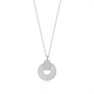 Collar de moda con circonita C0274 para mujer, joyería de alta calidad - Product Image 3