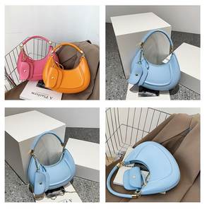 Nuova Borsa da Donna Senior Sense 2022, Design a Tracolla, Borsa Sottobraccia con Tracolla Incrociata, Borsa a Mezzaluna Multifunzione - Product Image 4