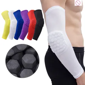 Arm Sleeve Armband Elbow Support Basketball Arm Sleeve Breathable Gym Protector Football Safety Sport Elbow Pad