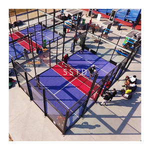 Nouveau Design Intérieur Extérieur Padbol Court Prix Usine Portable Football <span class=keywords><strong>Cage</strong></span> Usine - Product Image 3