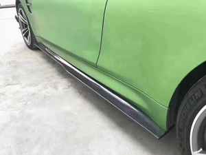 PSM tipo piezas automotrices parachoques fibra de carbono labio extensión falda lateral cuerpo Kit para <span class=keywords><strong>BMW</strong></span> <span class=keywords><strong>M4</strong></span> M3 F80 F82 F83 - Product Image 6