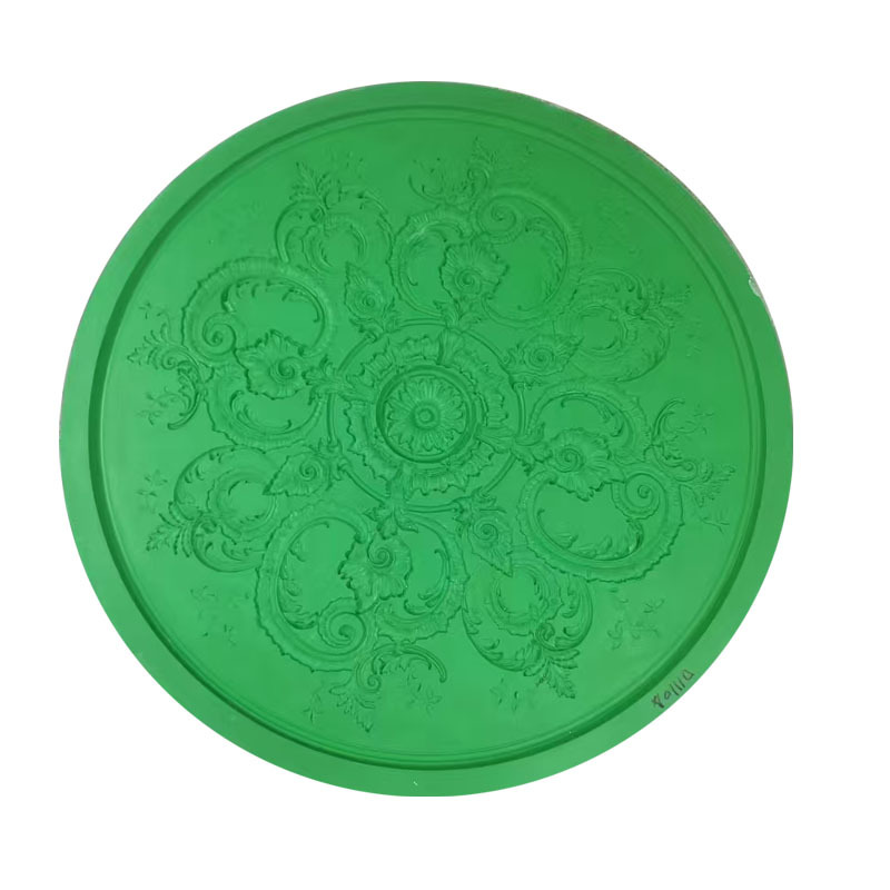 Gypsum Ceiling Medallion Mold Fiberglass Decorative Moldings for Walls and Ceilings Crown Molding Ceiling Lamp Panel Mold