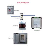Carte de commande de déclencheur de silicium contrôlable tension constante Thyristor à courant constant transformateur de four électrique inductif