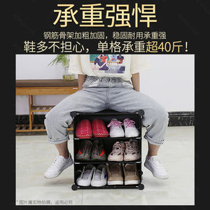 Modular Shoe Cabinet With Dust Proof Design Multi Layer Storage For Entryway Organizing Shoes Space Saving Furniture - Product Image 2