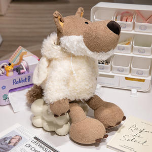 Peluche Le Grand Loup Mauvais et la Mouton Endormi avec un Loup en peau de mouton, Poupée Mouton et Loup - Product Image 6