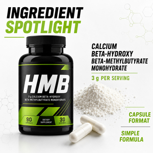 Capsules de supplément HMB (Bêta-hydroxy Bêta-méthylbutyrate de Calcium) personnalisées OEM/ODM, 99 % pur, sans produits laitiers, 60/120 unités, GMP HACCP - Product Image 4