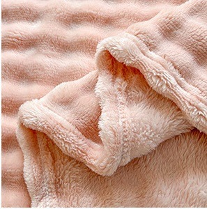 Coperta di Lusso <span class=keywords><strong>in</strong></span> Finta Pelliccia di Coniglio 100% Poliestere, Calda e Accogliente, Spessa <span class=keywords><strong>in</strong></span> <span class=keywords><strong>Pile</strong></span> di Flanella, Coperta <span class=keywords><strong>in</strong></span> Maglia Effetto Visone per l'Inverno, Misura King - Product Image 4