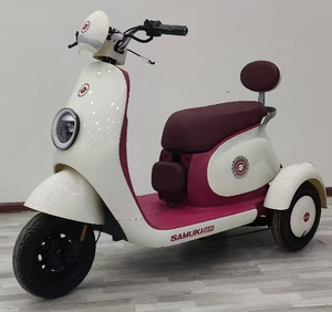 Tricycle électrique rétro mignon à 3 roues, scooter de mobilité compact et élégant, la conduite devient plus fluide - Product Image 4