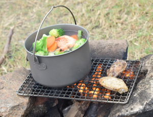 800ml Titan Outdoor-Kochtopf für Wandern und Camping mit Hängegriff - Product Image 4