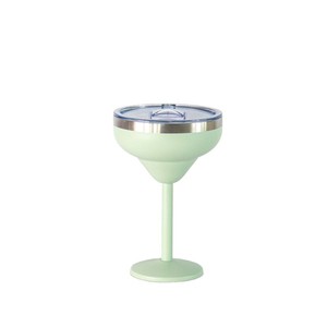 Double Wall Stainless Steel Martini Glass 201-300ml With Lid For Cocktail Party Use - Product Image 5